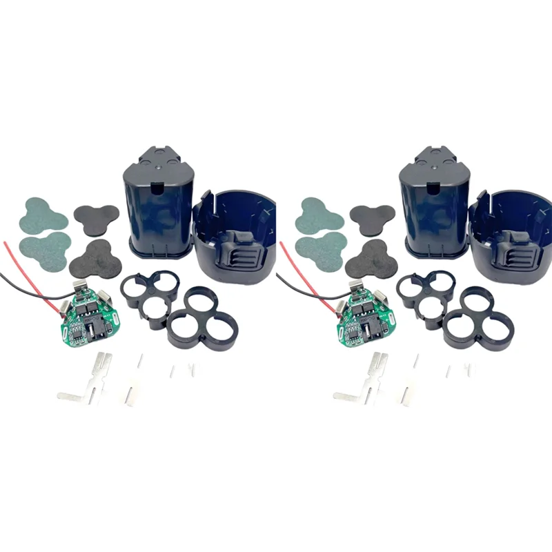 

J1UL1N 2Set Hand Drill Power Li- Battery Protection Board DC Electric Tool Hand Drill Board BMS 18650 Lithium Box Circuit Pac
