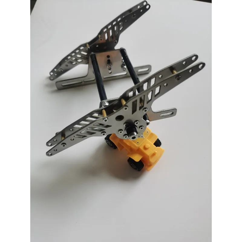 For CROSSRC JT6 NT6 1/10 RC Crawler Upgrade Parts 304 Stainless Steel Seesaw Suspension Enhanced Off-Road Drilling Installation