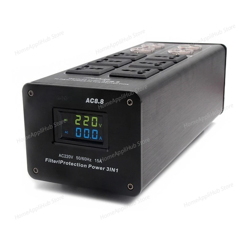 

Upgraded AC8.8 HIFI Audio Noise AC Power Filter Power Conditioner Power Purifier Surge Protection