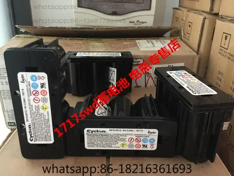 

Cyclon Xikelon Battery 0819-0012 6V-2.5AH Medical Instrument Sports Equipment Battery