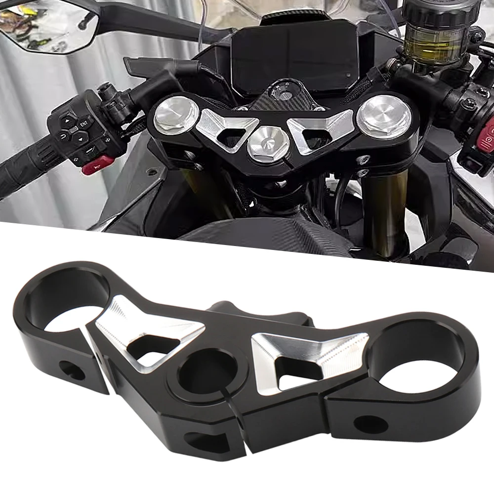 

Motorcycle Accessories Upper Samsung Connecting Plate Components Column Fixing Plate For CFMOTO 450SR 450 SR 450sr 2022 2023