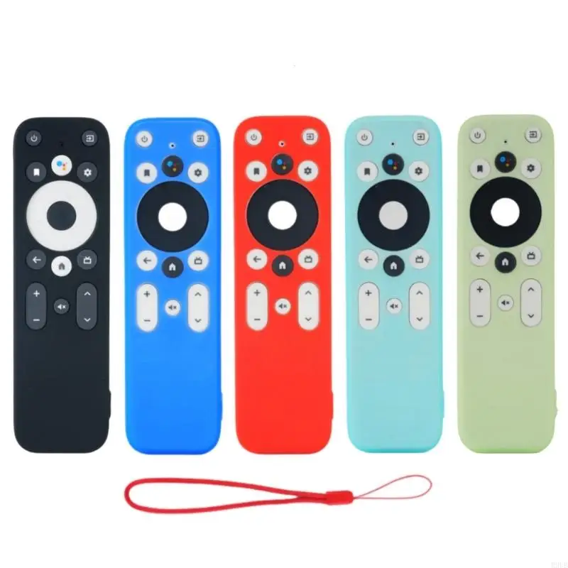 

R9UB Customs Fit Silicone Case for ONN 2K FHD Remote Controls AntiDust Scratch Resistant Flexible