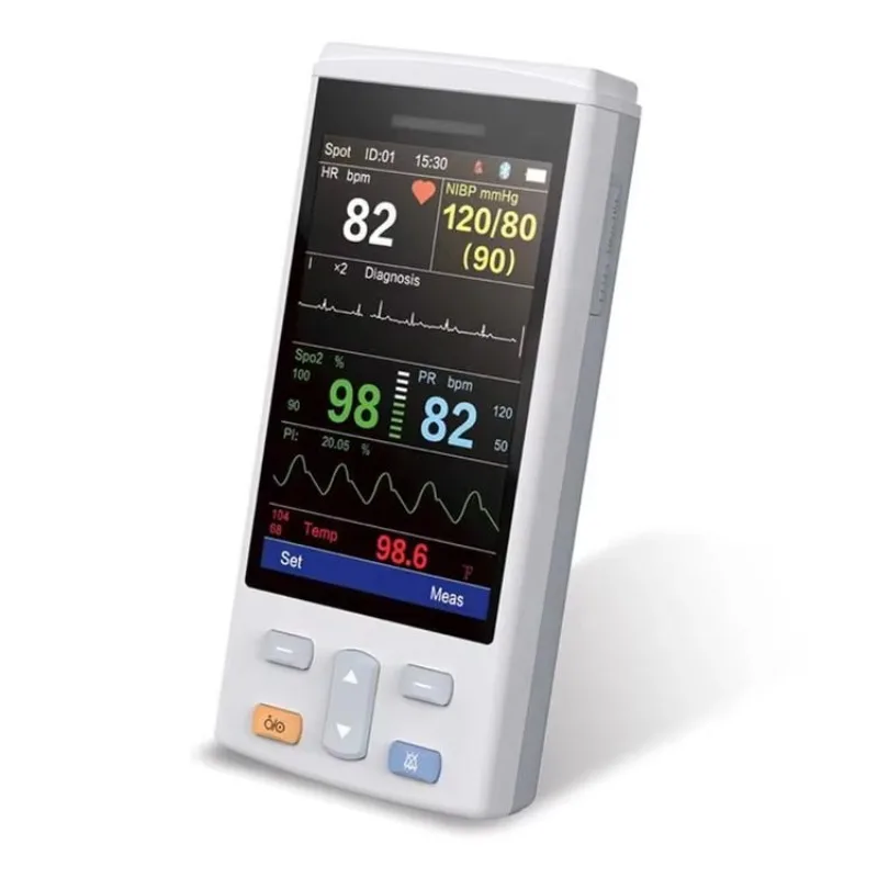 2026 Dogs Cats Veterinary Animals Vet Instrument Mini Handheld Portable 4 Inch Vital Signs Monitor for Animal Care and Supplies