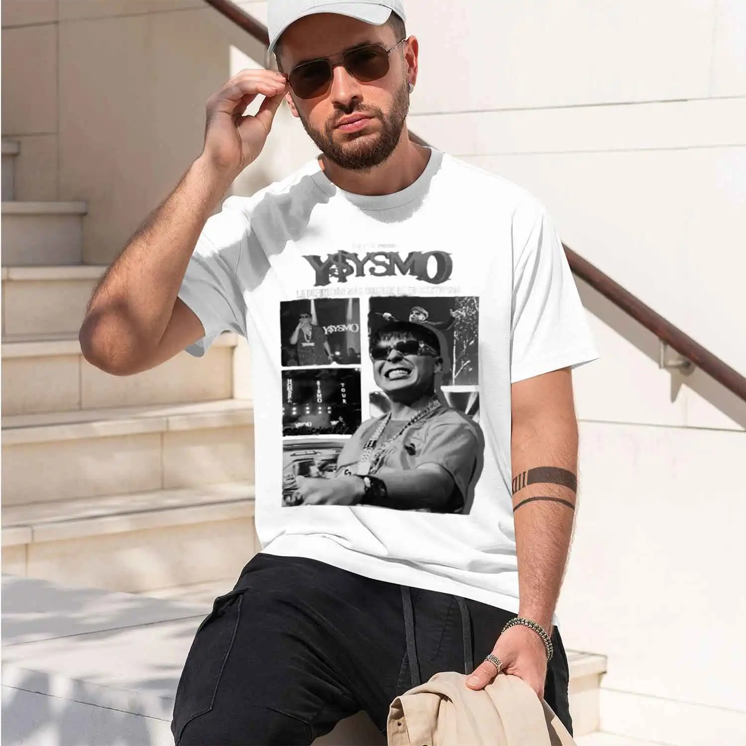 Yasymo The Hottest Urban Phenomenon Live Performance On Stage Tour Moments Womens clothing men's crew neck t-shirt 2026 New Mode
