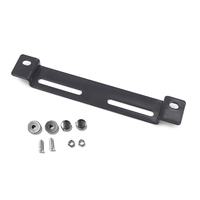 SZCH Motorcycle License Plate Frame Holder Tail Rear Light Bracket Mount for ATV Dirt Bike Motorcycle