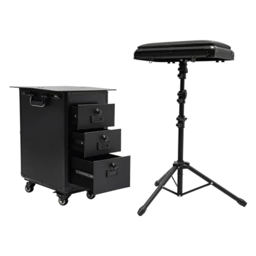 

Чехол для татуировки на колесиках, дорожные чехлы для макияжа с подставкой для подлокотников, съемная тележка для вышивки ногтей, органайзер для макияжа W