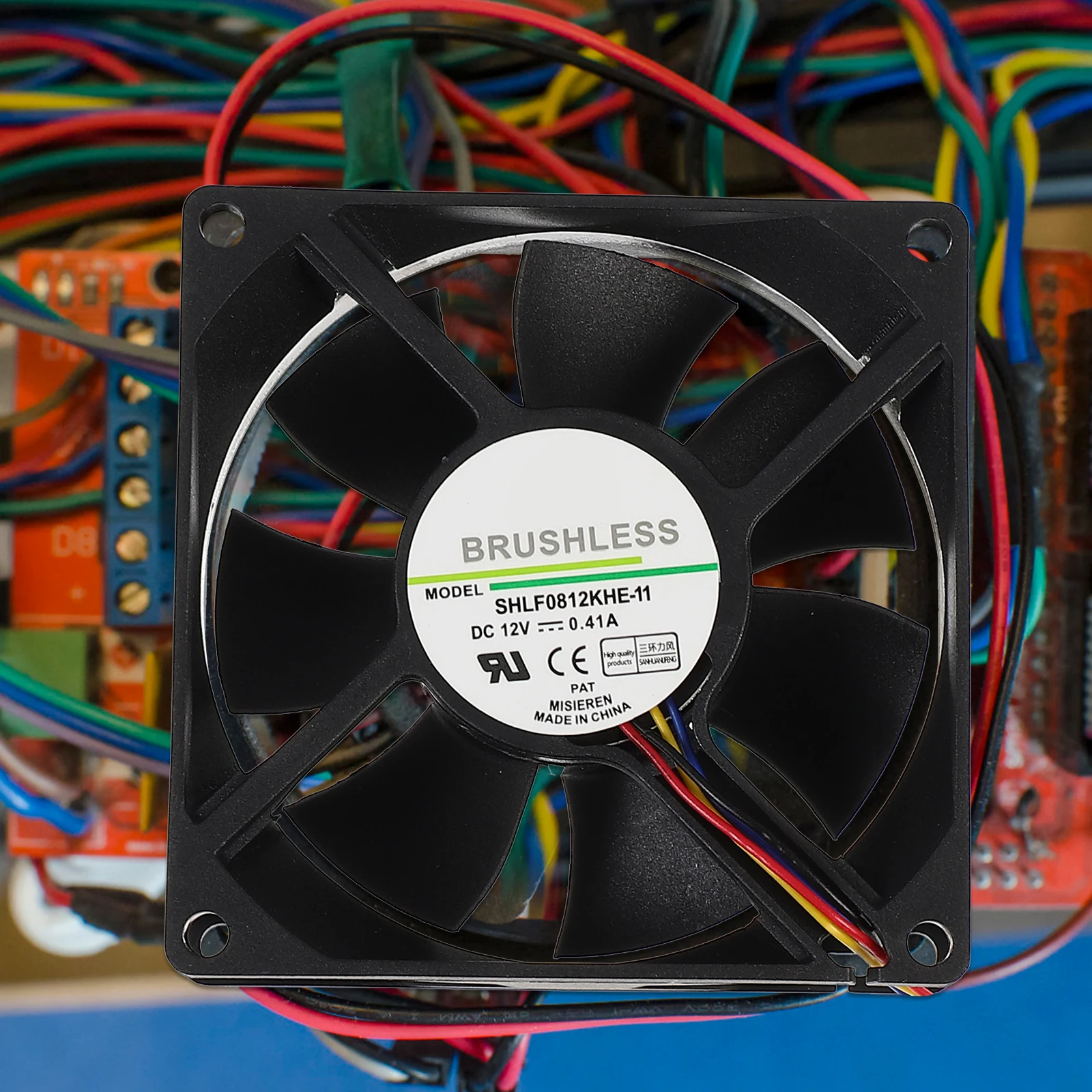 

12V 0.41A Large Pwm Cooling Fan For Computer Radiator High Dissipation Chassis Cpu Power Supply Game