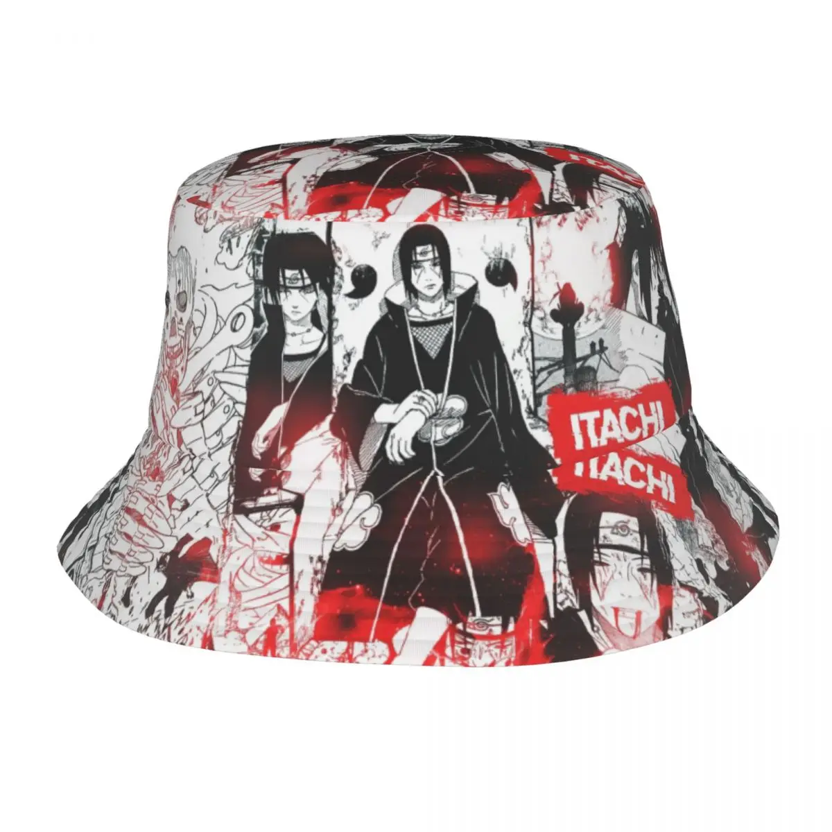 

Custom Manga U-Uchihaes I-Itachies Eagle Cartoon Bucket Hats Women Men Unisex Fashion Movie Summer Fisherman's Hat
