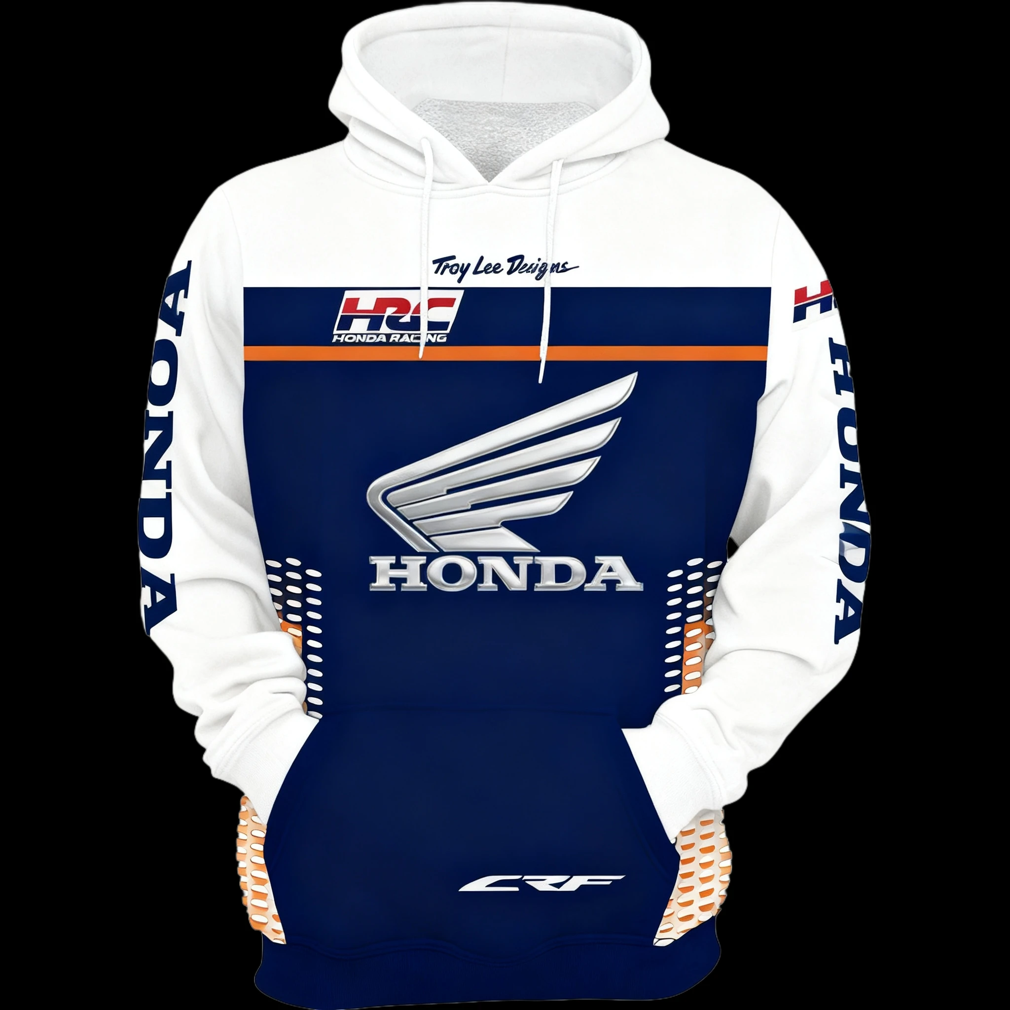 هوندا هوديي الشارع الشهير موضة هوندا شعار ثلاثية الأبعاد طباعة الرجال مقنعين البلوز حجم كبير الملابس الرياضية في الهواء الطلق هوندا بدلة سباق