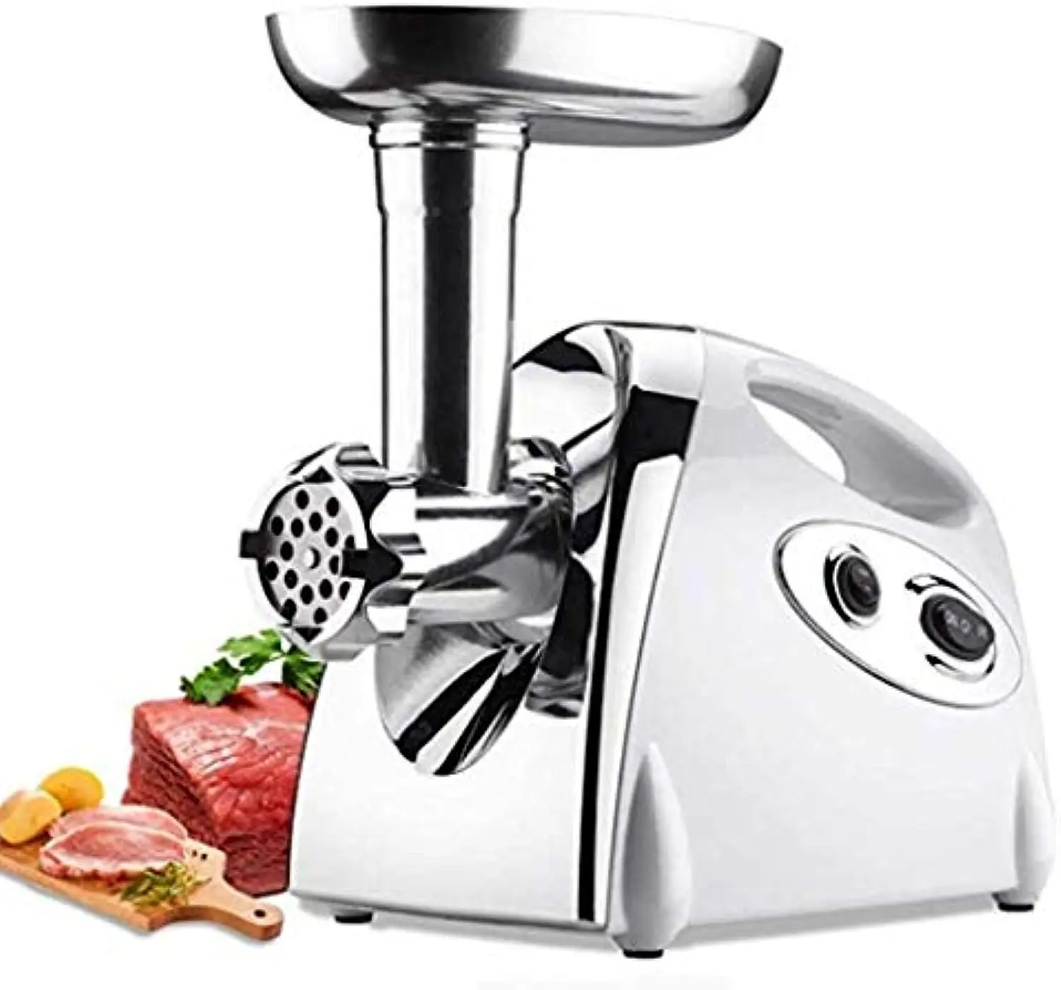 High Speed Electric Meat Grinder Stainless Steel Meat Mincer Enema Machine Sausage Stuffer Machine Household Chopper Processor