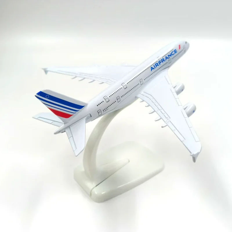 

Литье под давлением масштаб 1:400 AirFrance A380 модель самолета из сплава, статическая коллекция, украшенные праздничные подарки, игрушки, сувенирный подарок
