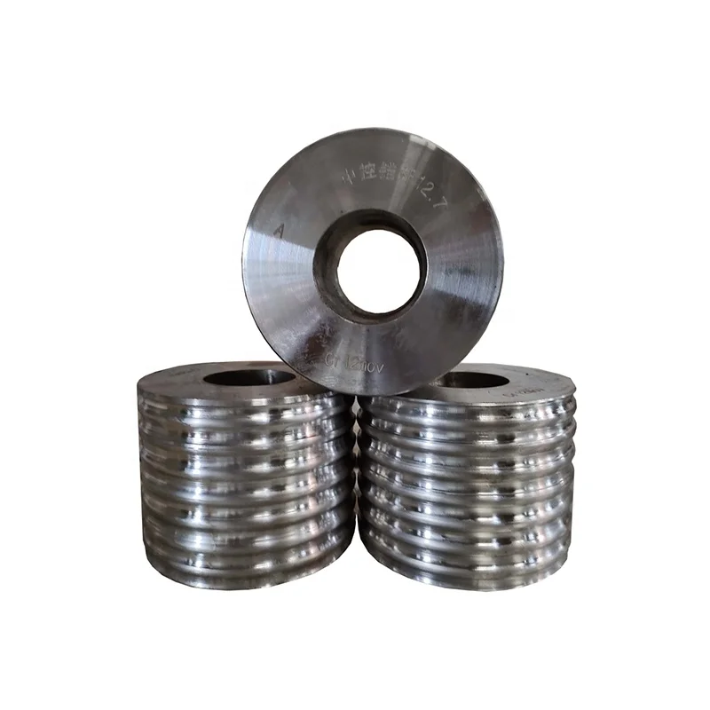 Three Wheel Rolling Straight Grain Machine Screw Knurling Machine Factory Automation