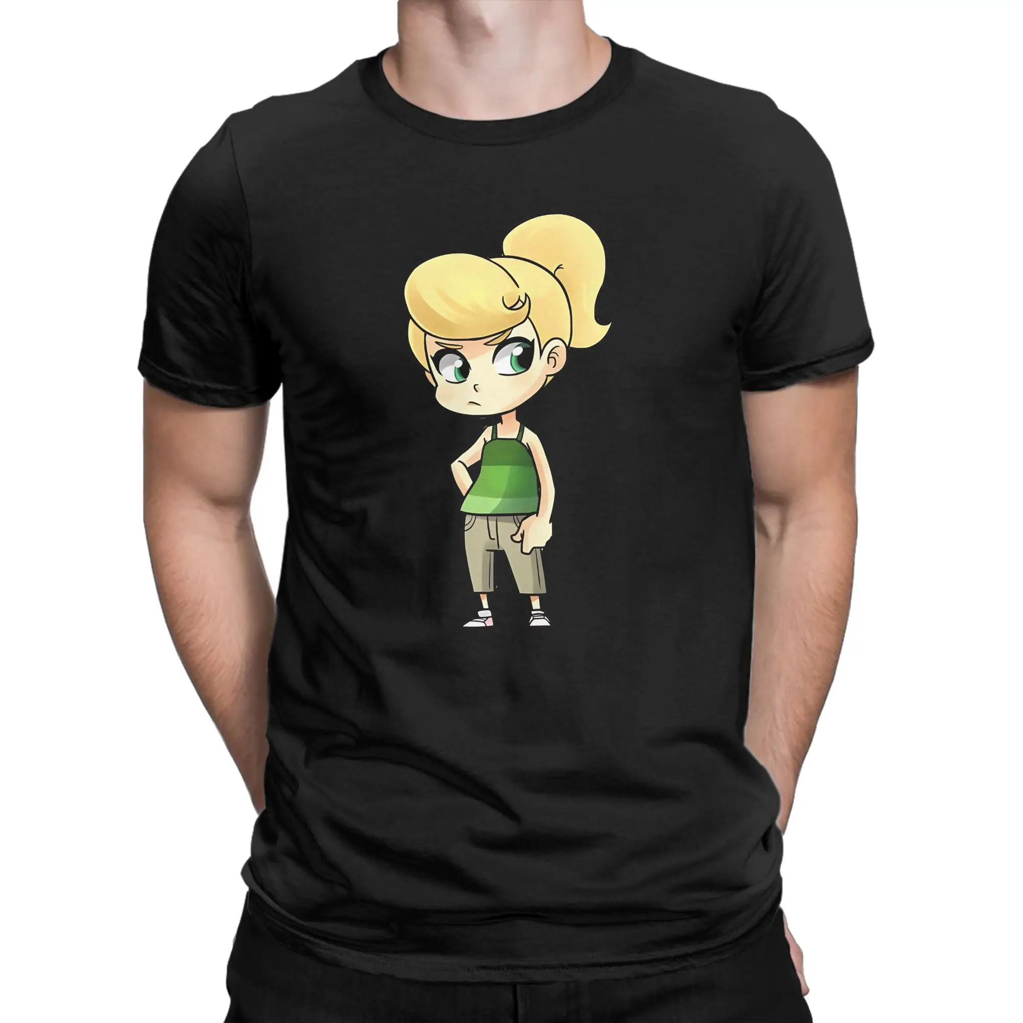 Funny Mad Inventor  Classic Jimmy Neutron Graphic Funny 100% Cotton T-Shirt Tops Tees For Men