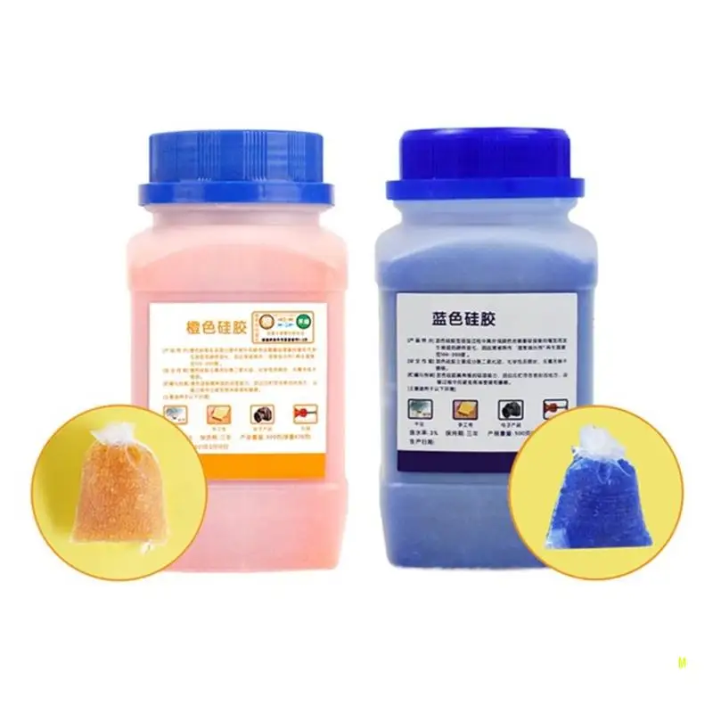 Efficient Silica Gel Desiccant Box Moisture Absorbers for 3D Printer Filaments in Multiple Color and Small Size F19E