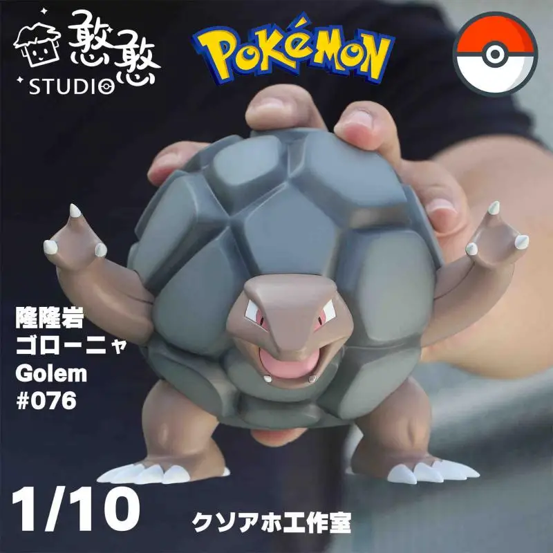 Pokemon 1/10 GK Golem Anime Action Figure Model Toys Gift for Birthday Children