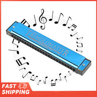 Professional Mouthorgan Harmonica Diatonic Harp Children Gifts Polyphonic C Key 24-Hole