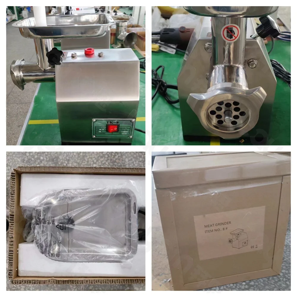 New Stainless Steel Commercial TK-22 Meat Vegetable Mincer Sausage Stuffer Mince Meat Mixer Grinder Machine For Restaurants