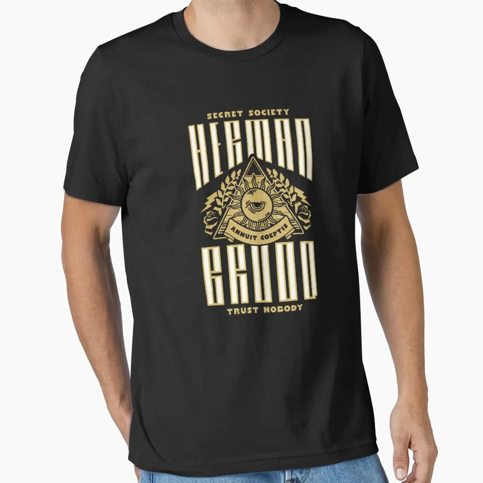 Herman Brood 2 designed and sold by mindramosey vintage Washed Stylish Top For Everyday Wear Slightly Stretched Unisex fashion