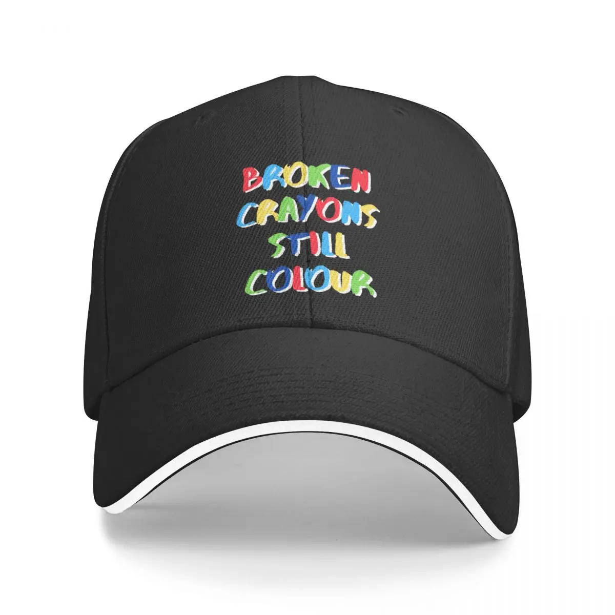 Broken Crayons Still Colour Baseball Cap Military Tactical Cap Beach Bag Sun Hat For Children tea Hat Mens Tennis Women's