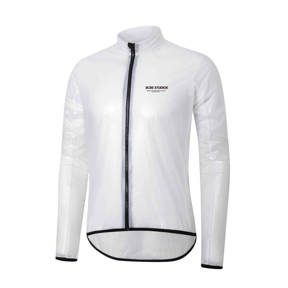 BCBE-ING Fahrrad-Regenjacke, leicht, winddicht, wasserdicht, Fahrrad-Windjacke, Pro Team Fahrradmantel, MTB, Rennrad-Trikot
