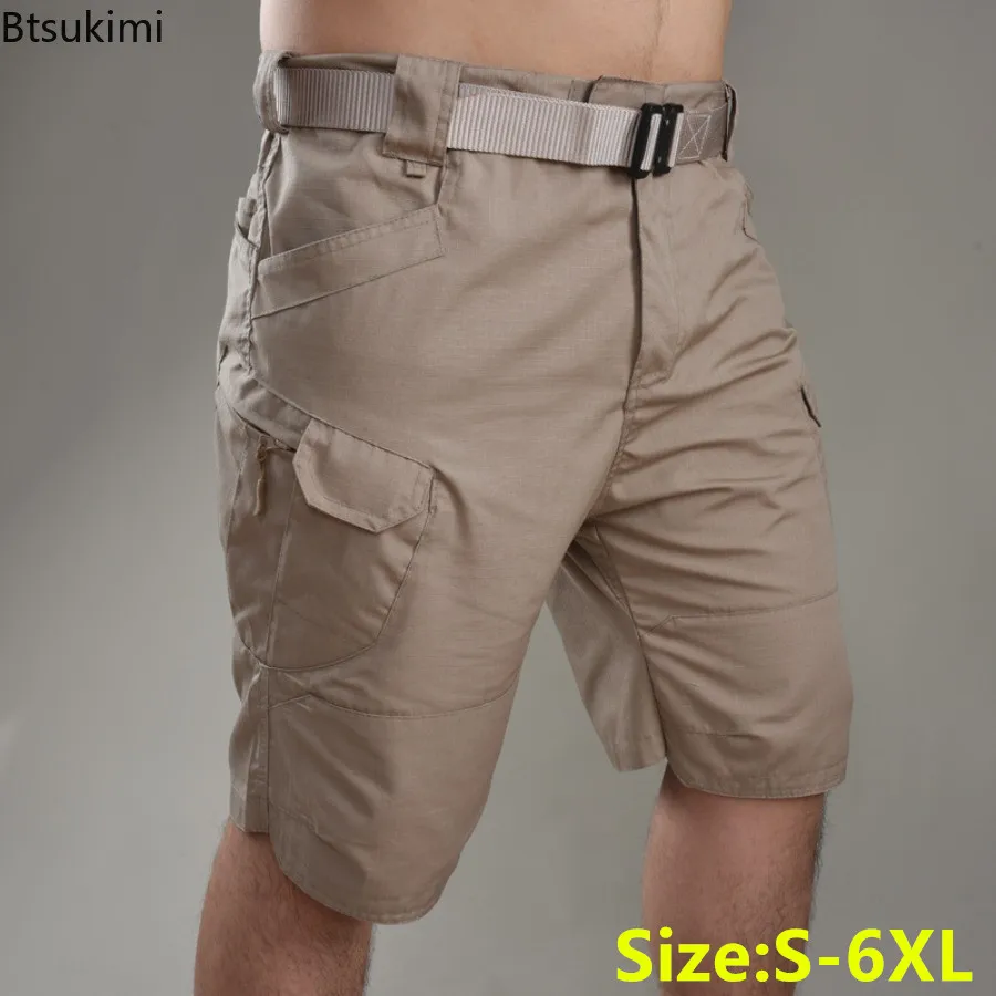 

Men's Classic Tactical Shorts Upgraded Outdoor Hunting Training Cargo Pants Waterproof Wear Resistant Multi-pocket Camo Shorts