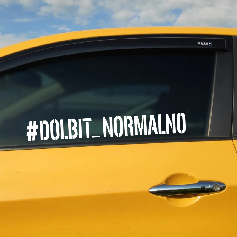 Car Sticker #DOLBIT_NORMAI.NO Waterproof Vinyl Decal Car Accessories Decor Pegatinas Para Coche #V1244