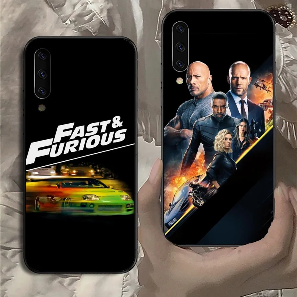 Fast Furious Mobile Cell Phone Case for Samsung Note 9 10 20 Plus Pro Ultra J6 J5 J7 J8 Black Soft Phone Cover Funda