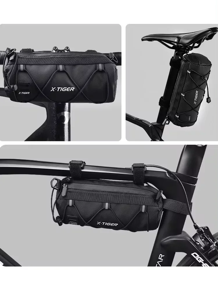 AliExpress X-TIGER X-TIGE Cycling Bike Bag Handlebar Multi-Purpose Waterproof MTB Road Bike Frame Tube Bag Shoulder Bag Rucksack Tote Bag Bike Bag