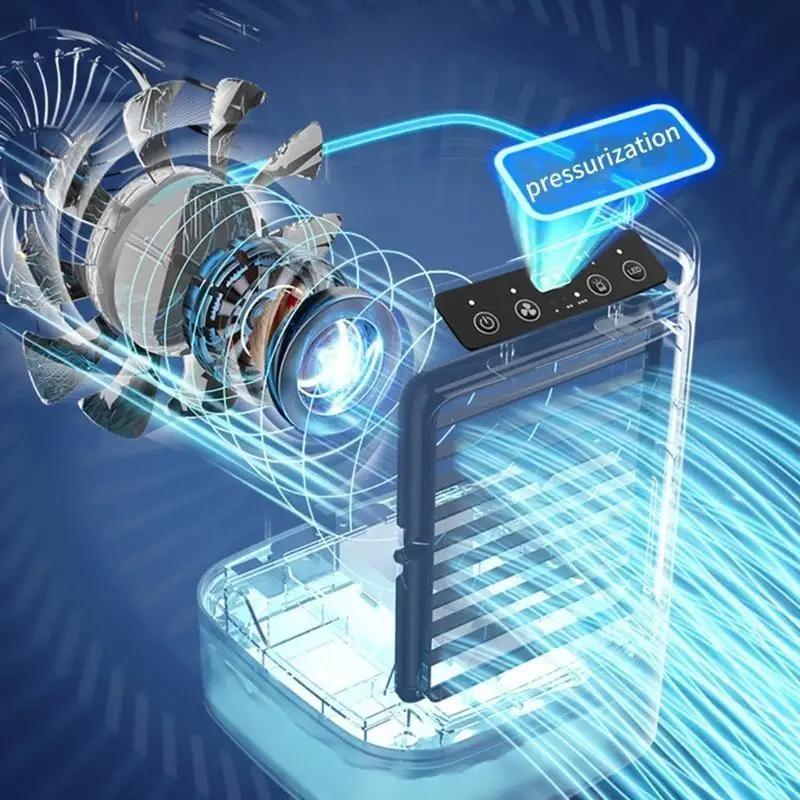 27rb 3 скорости миниатюрный кондиционер USB -питаний для льда охладители с ночным светом