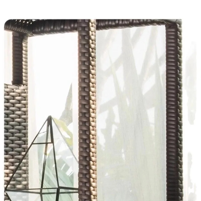 خزانة أحذية من الخيزران المنزلية، تخزين الفناء، مقاومة للماء، خزانة تخزين واقية من الشمس، درج أشتات، شرفة خارجية، متعددة الطبقات