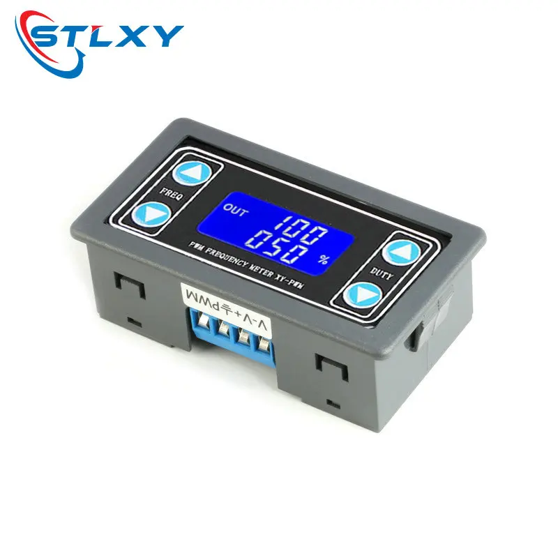 1HZ~150KHZ Signal Generator Digital Display PWM Pulse Frequency Duty Ratio Adjustable Square Wave Rectangular Signal Generator