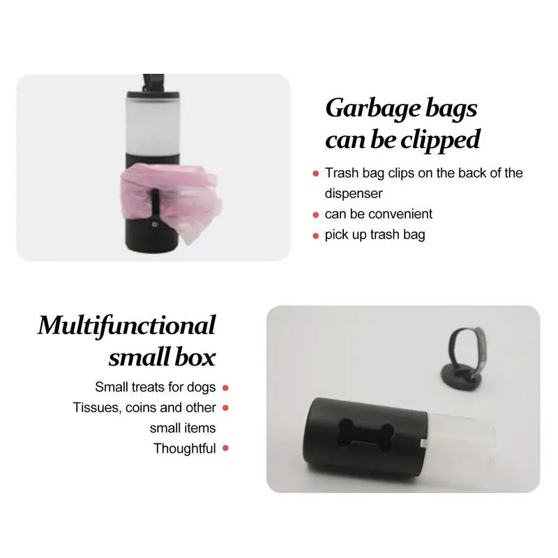 Pet Waste Bag Dispenser For Dog Waste Bag Holder Plastic Garbage Bag Dispenser Carrier Case Dog Pet Waste Poop Bags