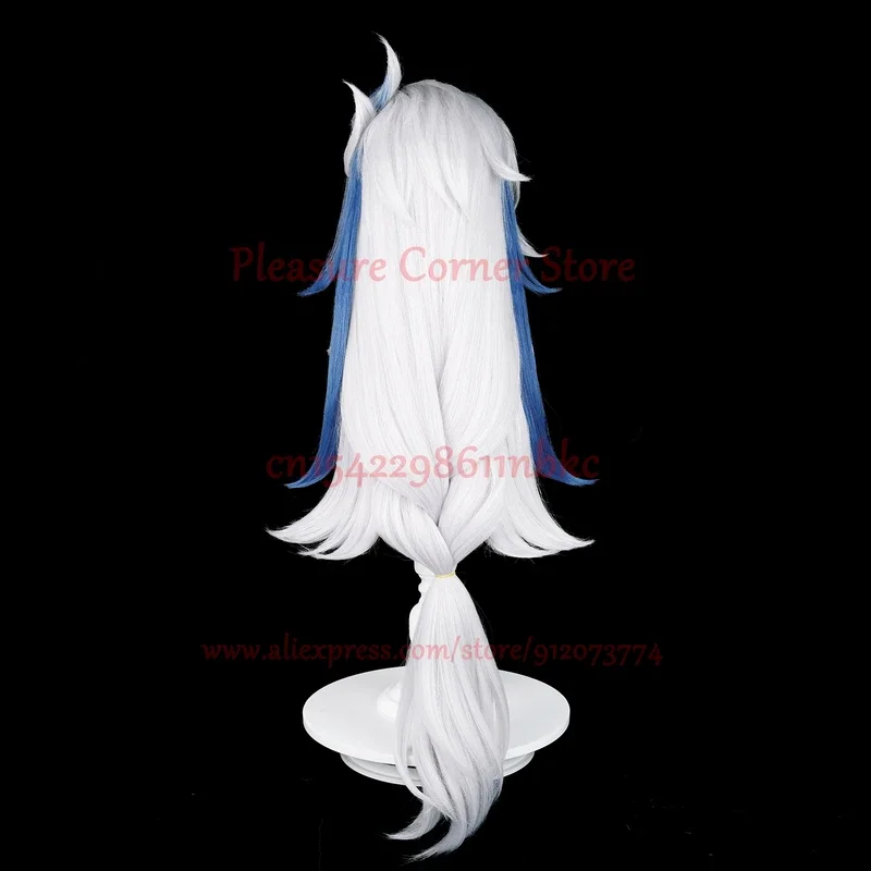 Neuvillette Cosplay Wig SSS Grade Quality Heat Resistant Wigs Game Genshin impact Neuvillette Wig Cosplay Prop