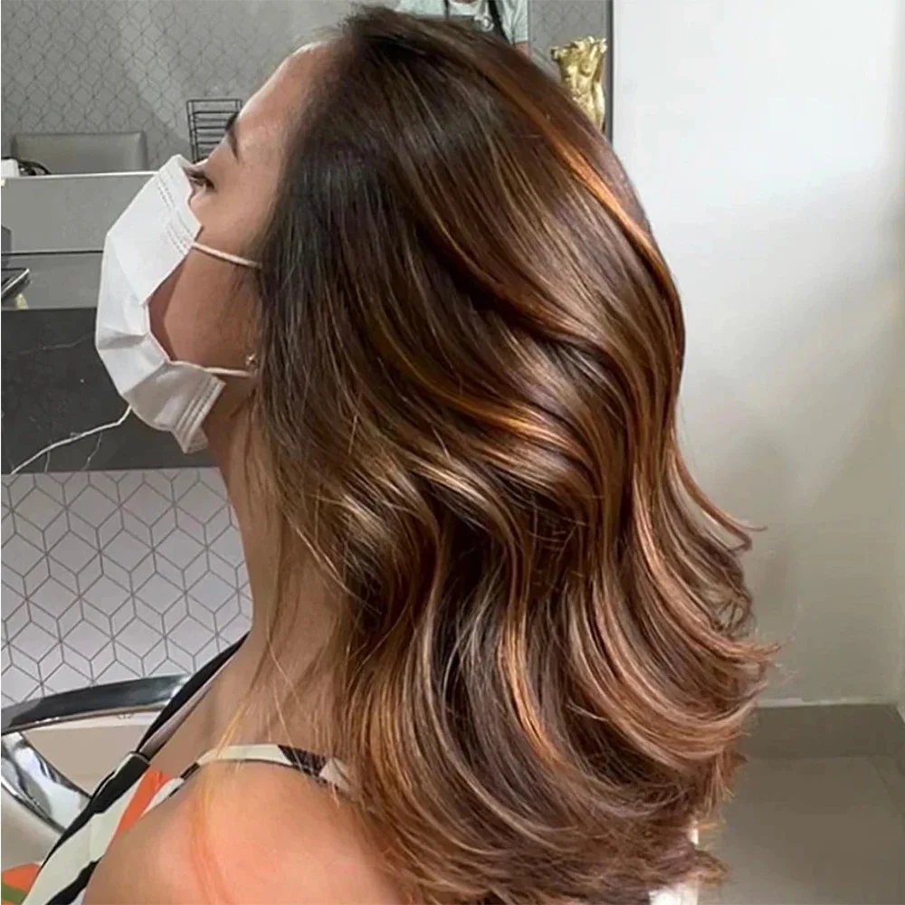 28 pouces naturel brun vague de corps 5x5 Base de soie juif perruque de cheveux humains bébé cheveux HD dentelle cheveux européens pré-plumés sans colle