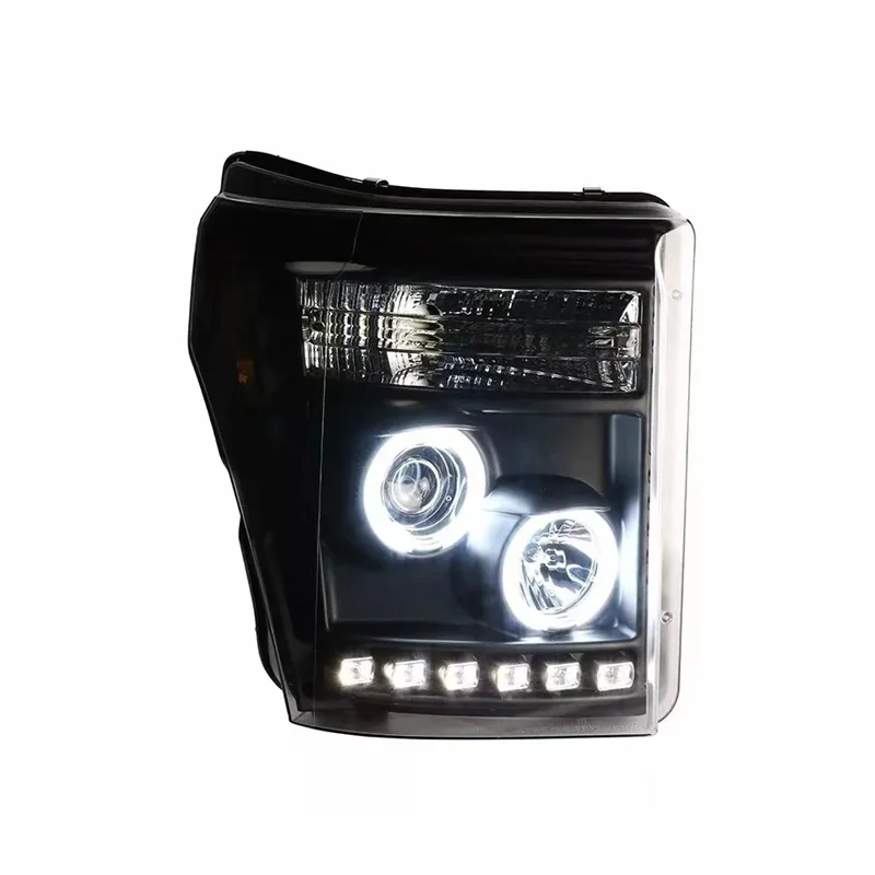 

For Ford F250 F350 F450 Smoky Edition Hot Selling Headlight Emitting Diode Headlight Upgrade Lens Projector Headlight