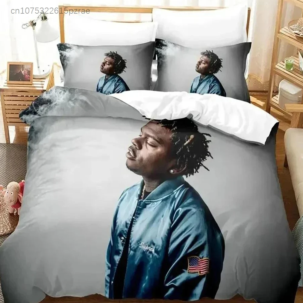 2025 Top 3D Print Gunna Singer Bedding Set Duvet Cover Bed Set Quilt Cover Pillowcase Comforter King Queen Size Boys Adult