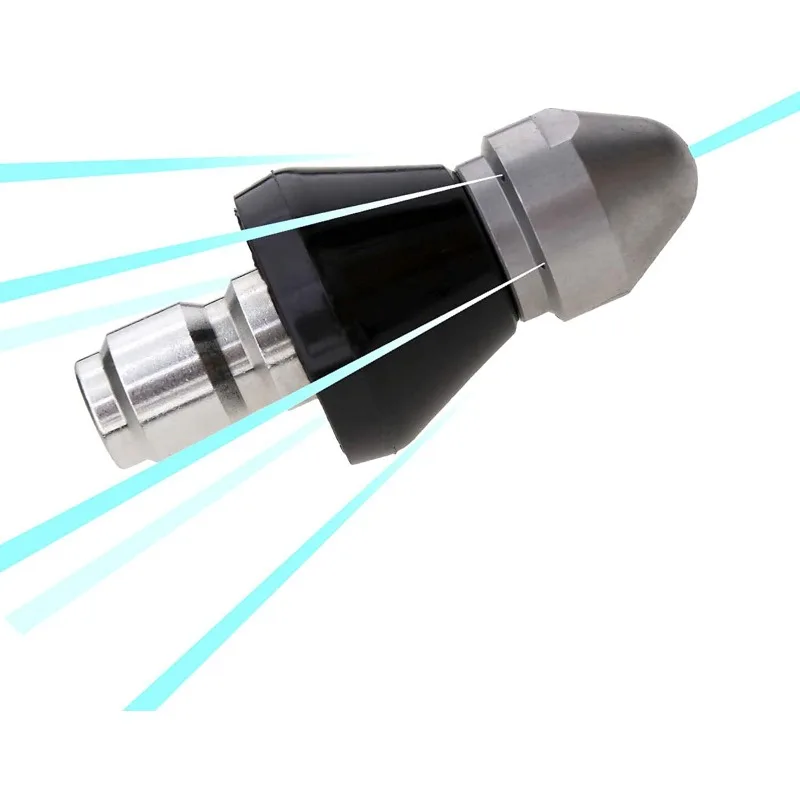 

Аксессуары для очистительных распылителей 1/4 дюйма, насадка для прочистки труб и канализации, прочная и долговечная.