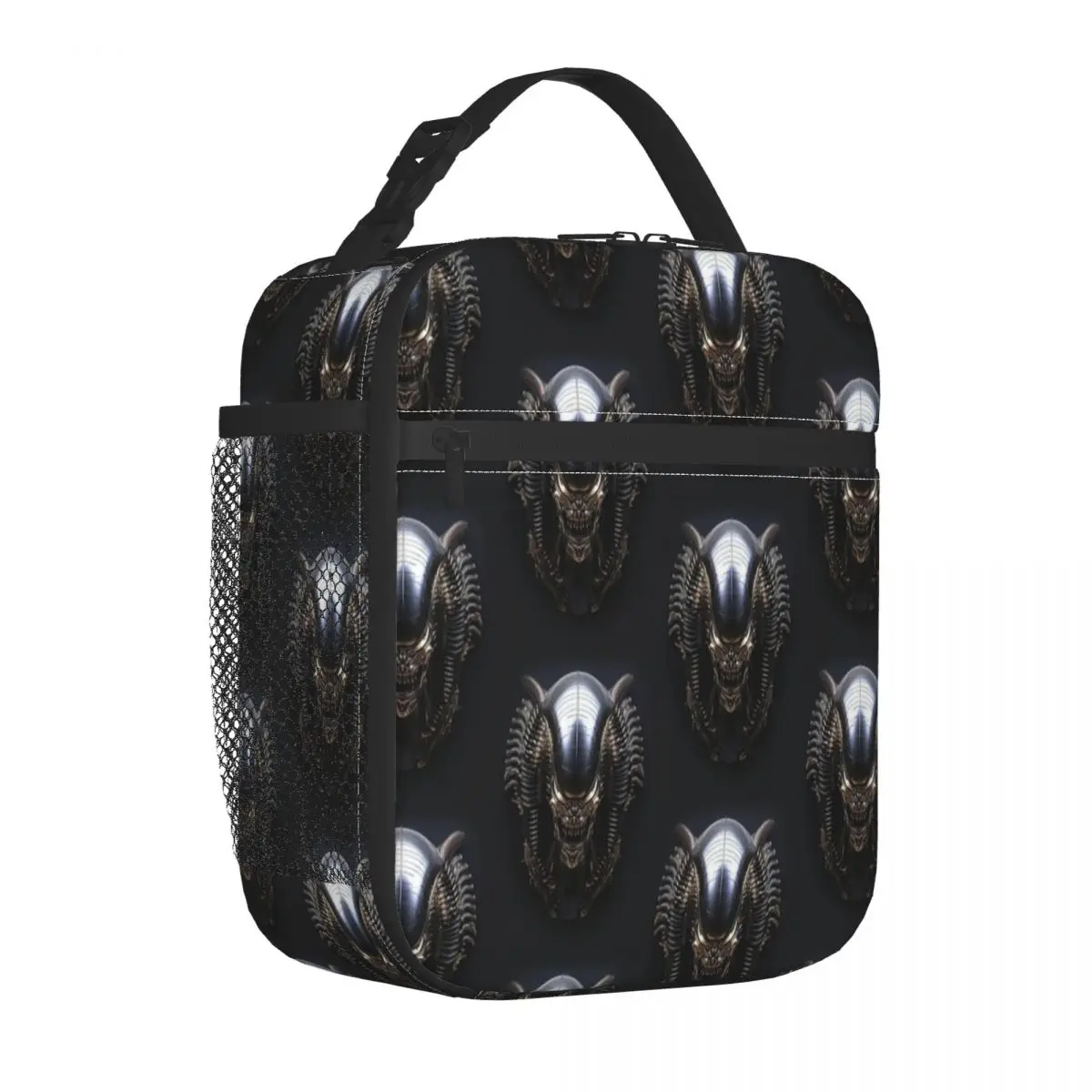 Alien Vs. Predator Insulated Lunch Bag Thermal Bag Lunch Container Horror Movie  Leakproof Tote Lunch Box Food Handbags Office