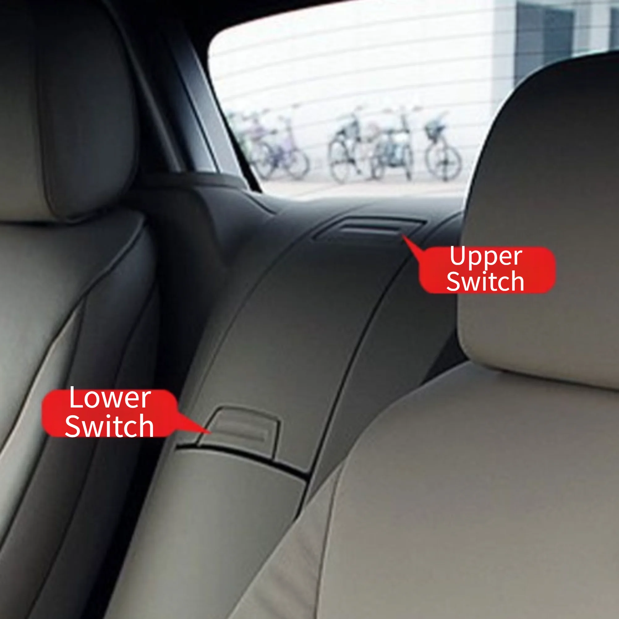 Rear Console Storage Box Handle Console Tray Switch Rear Console Switch Handle High Durability Build Precise Dimensions