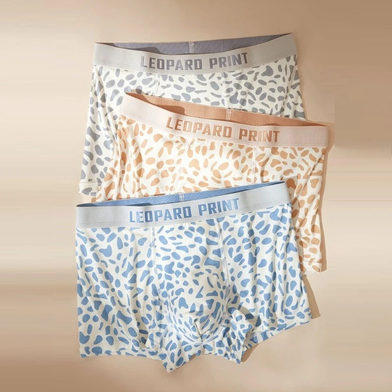 

Мужские трусы из модала, высокоэластичные боксеры, модные мужские шорты, мужское нижнее белье в полоску, дышащие мягкие удобные трусы-боксеры