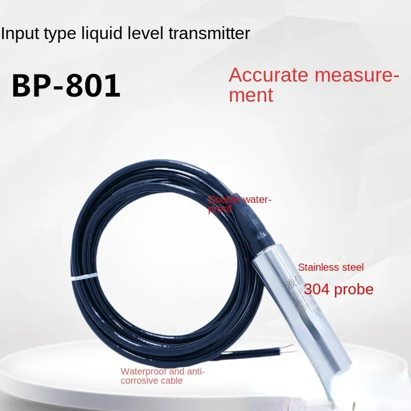 Small Liquid Level Transmitter Diffusion Silicon Pressure Liquid Level Sensor BP-801K Tank Liquid