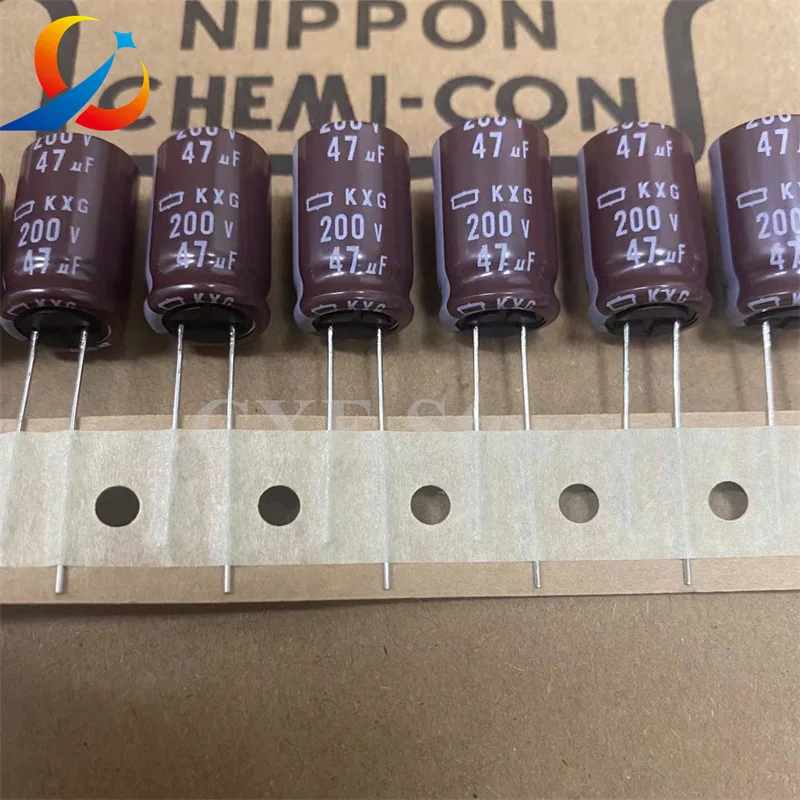 

10PCS KXG 200V47UF Volume 12.5X20MM NCC Electrolytic Capacitors EKXG201ETD470MK20S 47UF 200V NEW