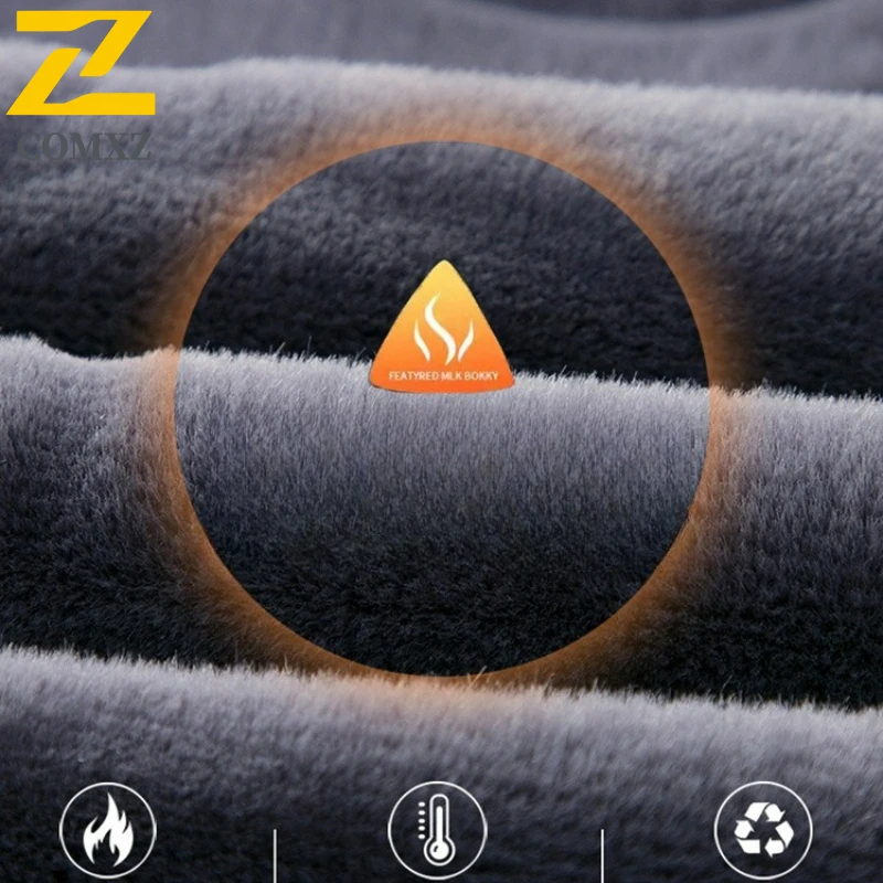 Male Jacket Winter 2025 New Fashion Classic Stand Collar Thickened Fleece Lined Coat Premium Business Casual Warm Outerwear