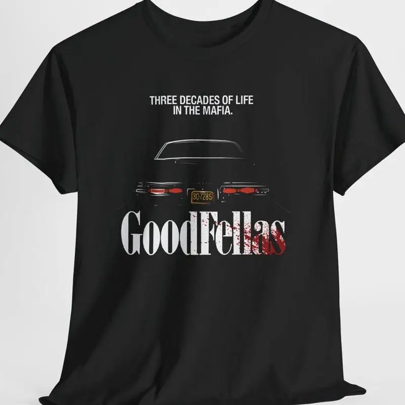 Goodfellas Three Decades Mafia Classic Action T-Shirt