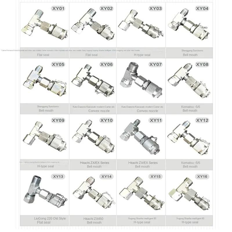 

Brand new 20 joints 14 tees Excavator Pressure Test Tee Pilot Distribution Valve Travel Hydraulic Maintenance Pressure G