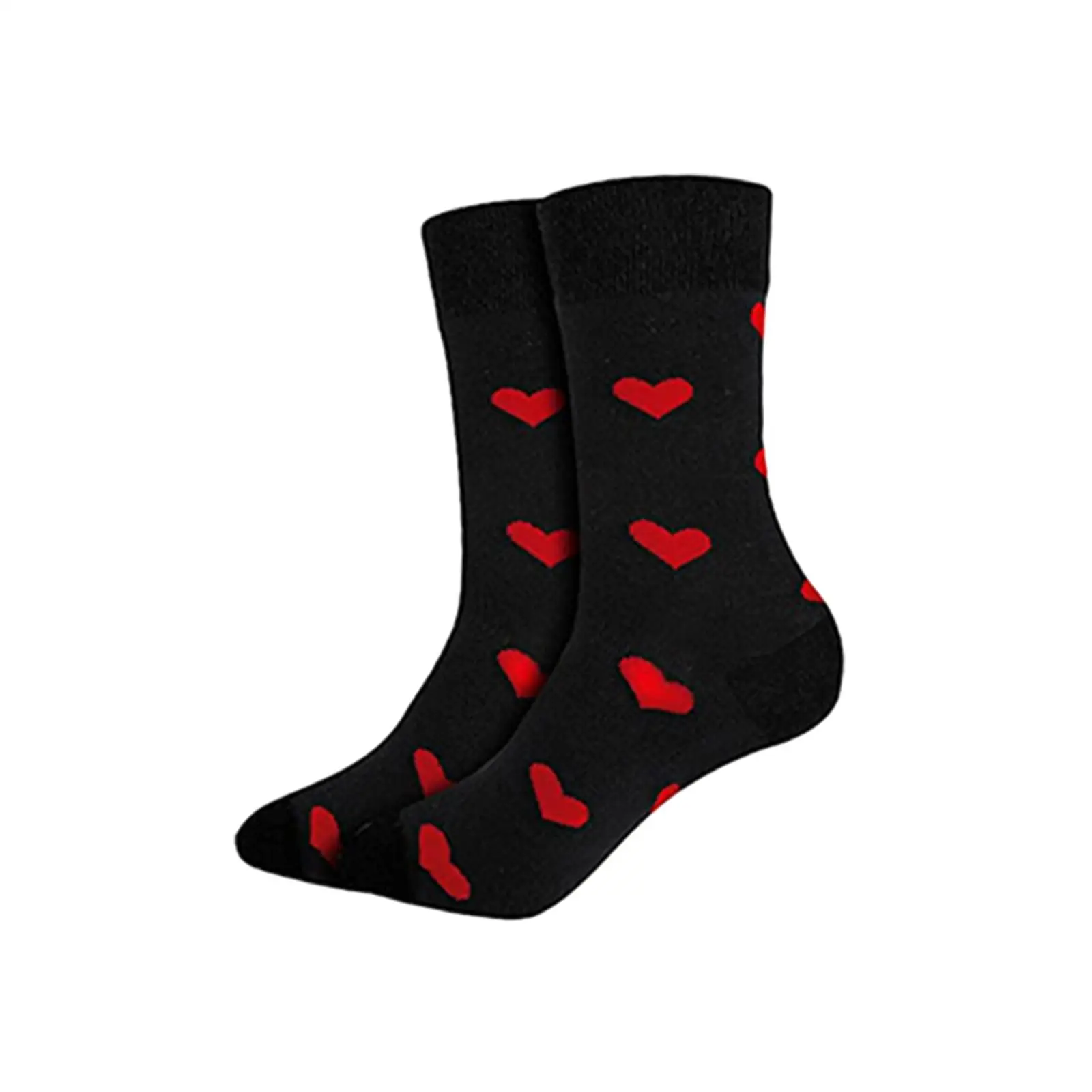 Mid Tube Socks Valentines Day Gifts Thick Funny Crew Socks Casual Valentine's Day Socks for Party Outdoor Indoor Home Couples