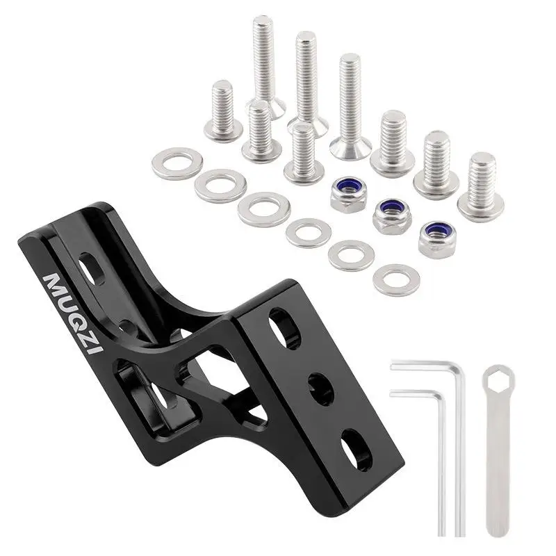 1 مجموعة Dahon دراجة حقيبة الناقل محول للطي الدراجة الجبهة حقيبة جبل أثار حامل للرف الأمامي أو الإطار #4