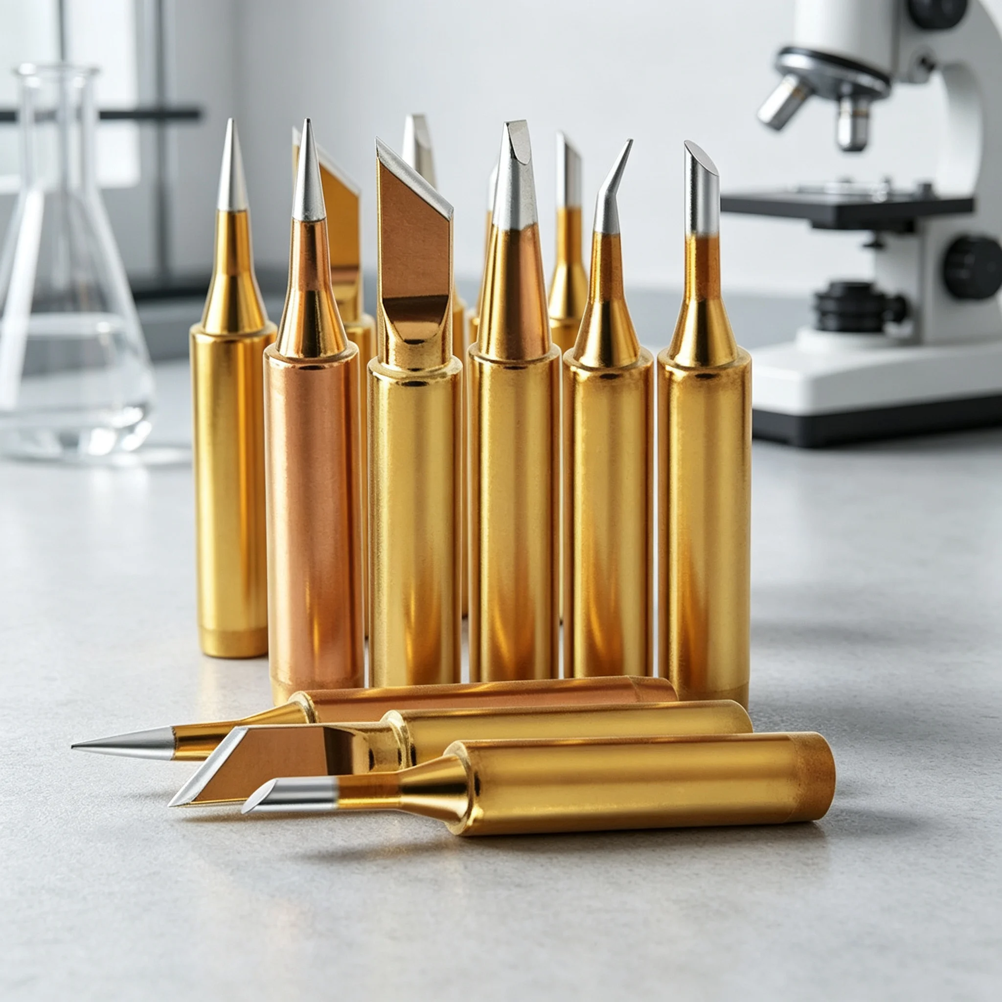 900M-T Solder Iron Tips Lead-Free Lower Temperature Soldering Electroplated Welding Tools For Soldering Station High Quality