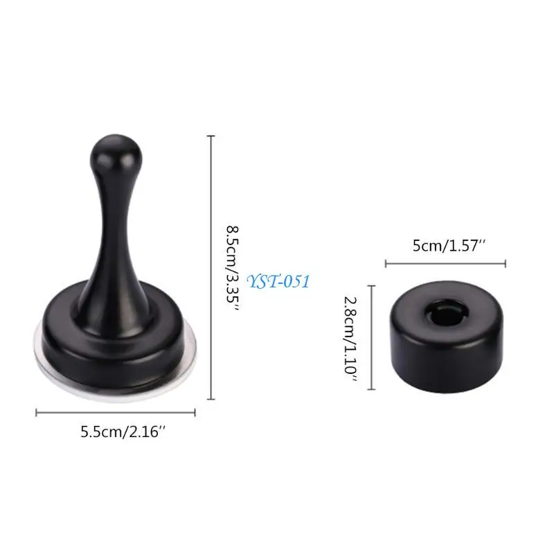E15A 다목적 충돌 방지 자동 버퍼 도어 스톱퍼 접착식 도어 스톱