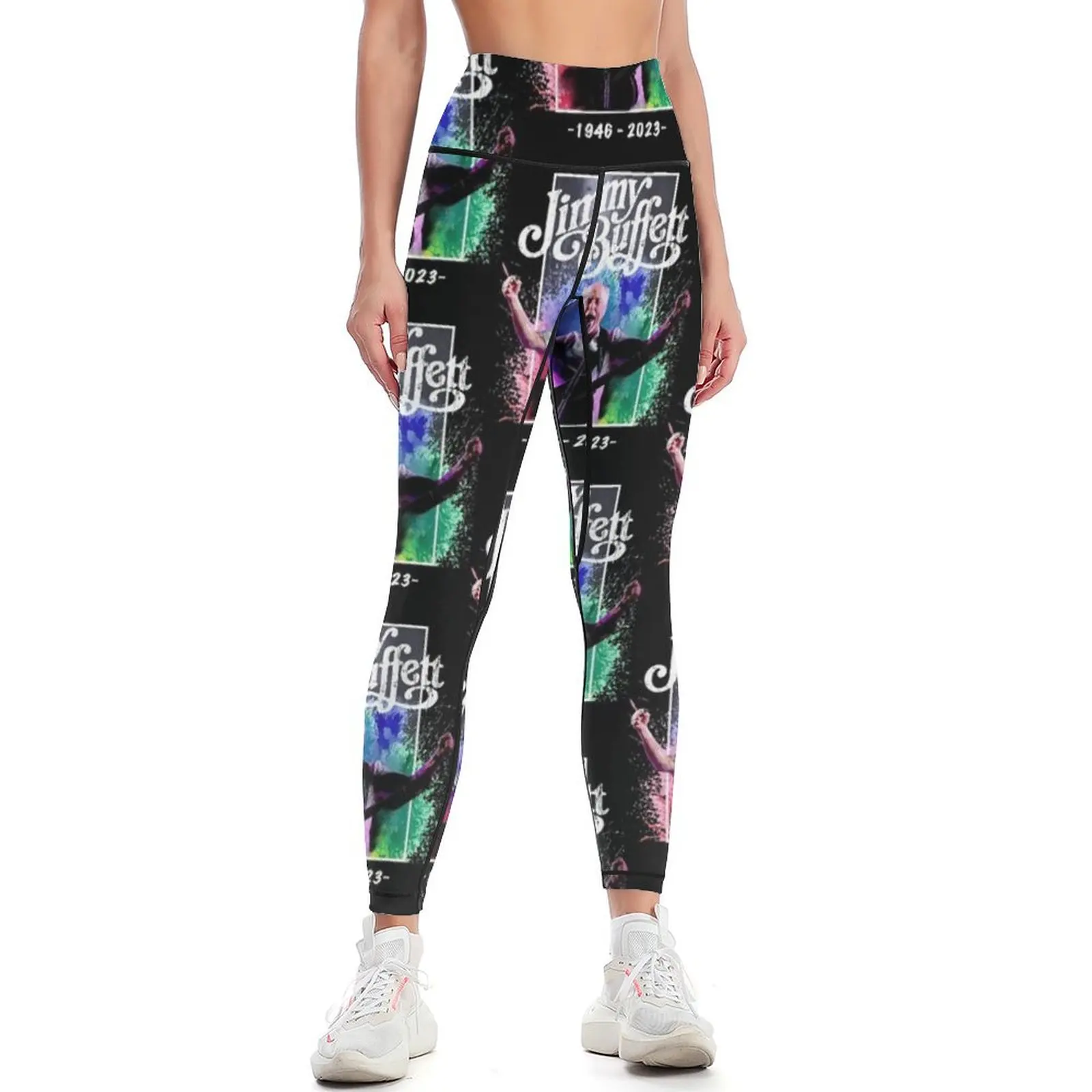 Jimmy Buffett Music Splash Colours Leggings harem pants workout clothes for Sports pants woman Womens Leggings